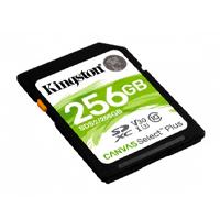 MEMORIA FLASH SD KINGSTON SDXC CANVAS SELECT 256GB 100R CL10 UHS-I V30 (SDS2/256GB
