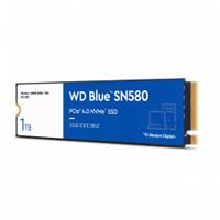 UNIDAD DE ESTADO SOLIDO SSD INTERNO WD BLUE SN580 1TB M.2 2280 NVME PCIE GEN4 LECT.4150MBS ESCRIT.4150MBS TBW600 PC LAPTOP MINIPC WDS100T3B0E