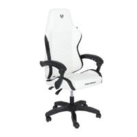 SILLA GAMER BALAM RUSH POWER NEAT / PIEL SINTETICA / INCLINACIÓN 155° / PISTON CLASE 3 / MAX 120 KG / REPOSABRAZOS AJUSTABLE / BLANCO / BR-938235