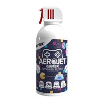 AIRE COMPRIMIDO AEROJET GAMER 360° REMOVEDOR DE POLVO SILIMEX DE 300 ML.