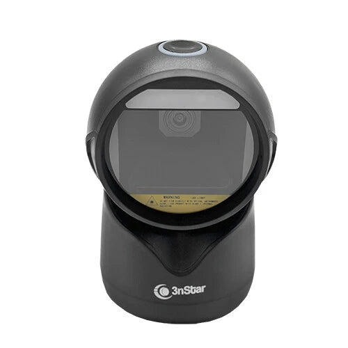 LECTOR DE CODIGO DE BARRAS OMNIDIRECCIONAL 3NSTAR SC504, NEGRO, USB, RS232 OPCIONAL , 1D, 2D, 60 CUADROS POR SEGUNDO