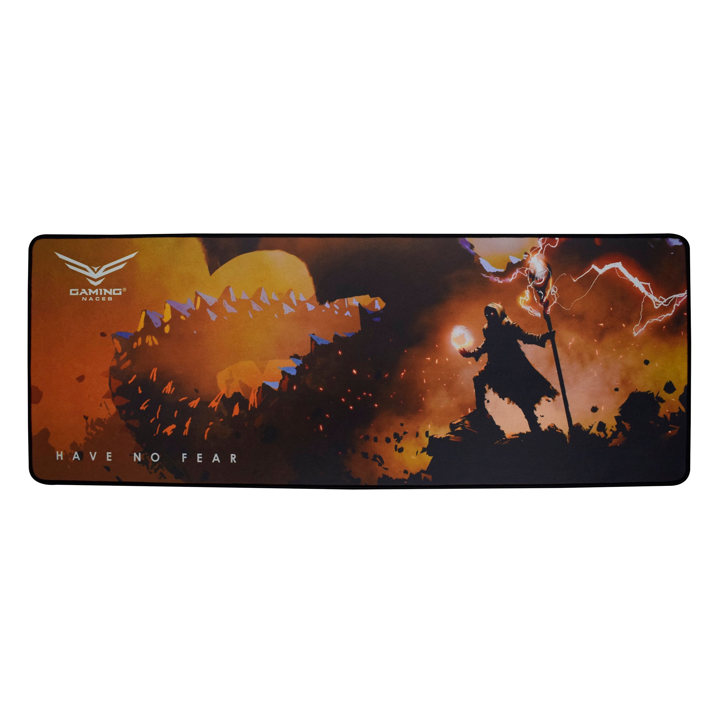 Mousepad Gaming Naceb The Wizard Naceb Technology NA-0957 - Cuacho/microfibra/multispandex seda