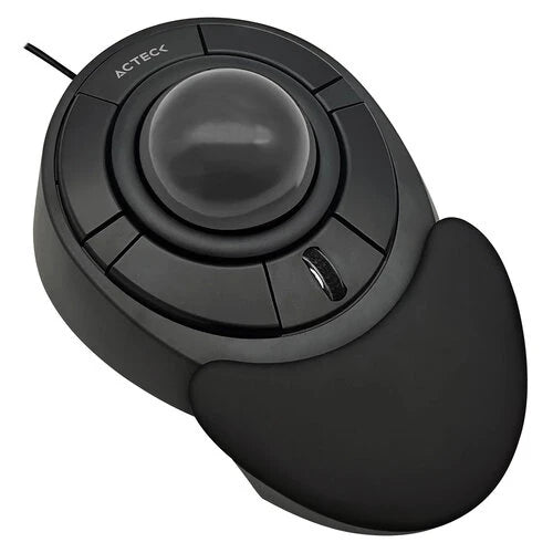 MOUSE ACTECK VIRTUOS ART X MI787 / ALAMBRICO USB / ERGONOMICO / 4 BOTONES + SCROLL / OPTICO / 1600 DPI AJUSTABLE / WIN + MAC / NEGRO / AC-939584