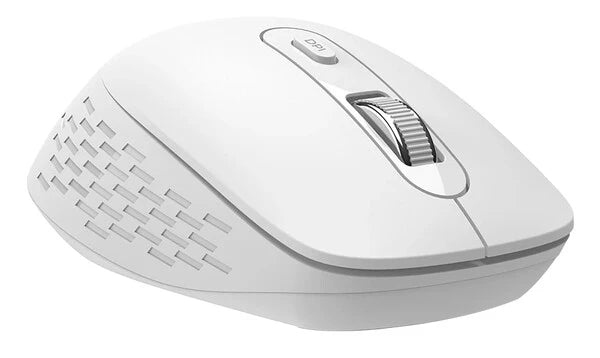 MOUSE ACTECK OPTIMIZE FLOW MI480 / INALAMBRICO / 1600 DPI / 5 BOTONES SCROLL / ALCANCE 10 M / DONGLE BT 2.4 MHZ / BLANCO / AC-939843