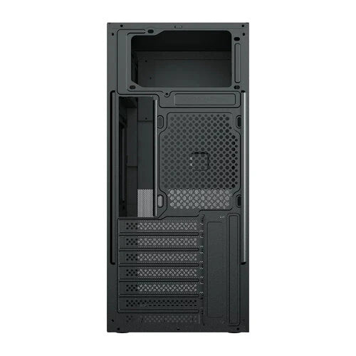 GABINETE ACTECK REX MAX GM757 / MEDIA TORRE / ATX, MICRO ATX, MINI ITX / PANEL DE METAL + MALLA / 5 AÑOS DE GARANTIA / NEGRO / AC-943994
