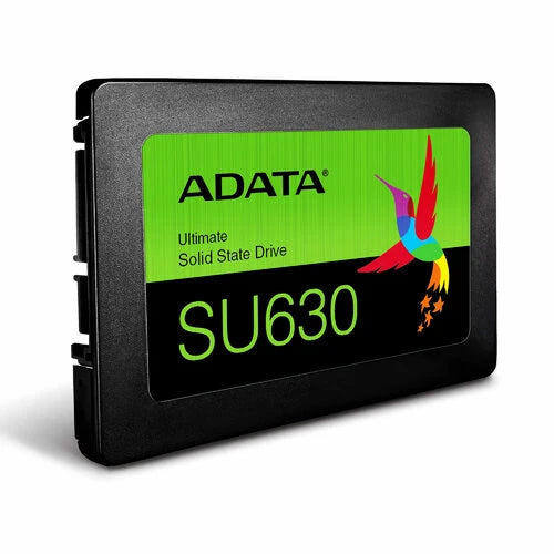 UNIDAD DE ESTADO SOLIDO SSD INTERNO ADATA SU630 1.92TB 2.5 SATA3 LECT. 520 ESCRIT.450 MBS 7MM PC LAPTOP MINIPC SIN BRACKET 3DNAND (ASU630SS-1T92Q-R)