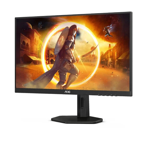 MONITOR GAMER AOC Q27G4XN / PANEL VA / 180 HZ / T. DE.R 1 MS / ADAPTIVE SYNC /  FLICKER FREE / COLOR NEGRO Y GRIS / HDMI / VGA / DP / ASPECTO 16:9 / RESOLUCION 2560 X 1440 / BRILLO 300 CD/M2