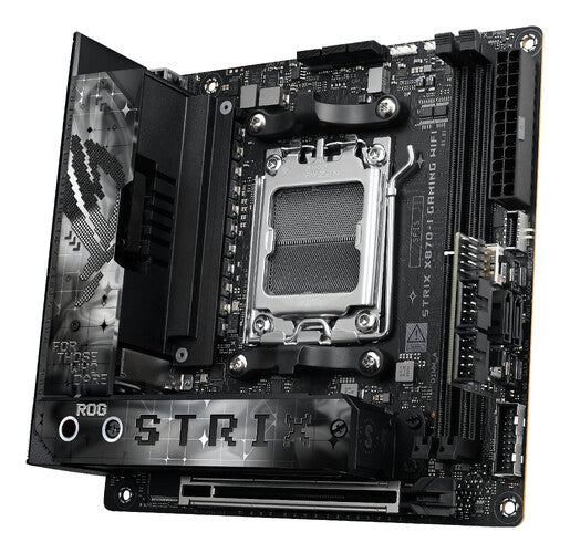 MB ASUS X870 AMD S-AM5 9A GEN /2X DDR5 8000 /HDMI /2X DP TIPO-C /2X M.2 /4X USB 3.2 /WIFI 7 /BLUETOOTH /MINI ITX /GAMA ALTA /GAMER