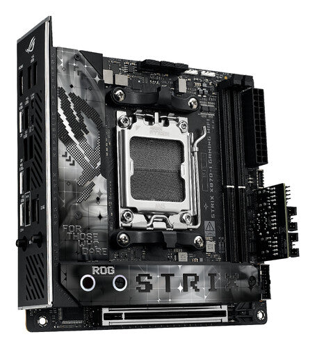 MB ASUS X870 AMD S-AM5 9A GEN /2X DDR5 8000 /HDMI /2X DP TIPO-C /2X M.2 /4X USB 3.2 /WIFI 7 /BLUETOOTH /MINI ITX /GAMA ALTA /GAMER