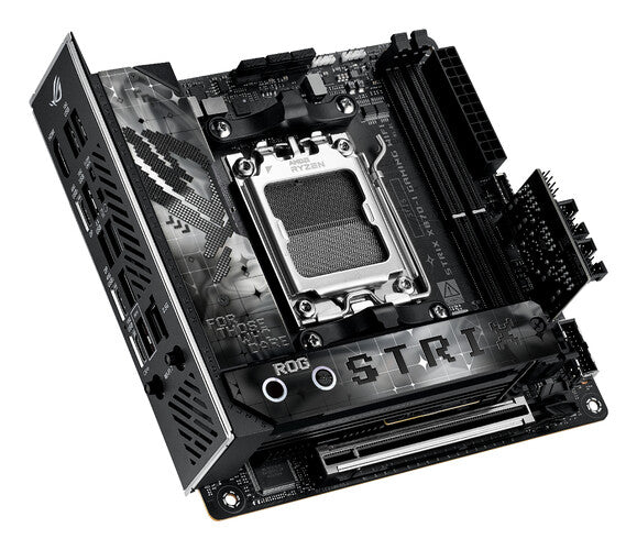 MB ASUS X870 AMD S-AM5 9A GEN /2X DDR5 8000 /HDMI /2X DP TIPO-C /2X M.2 /4X USB 3.2 /WIFI 7 /BLUETOOTH /MINI ITX /GAMA ALTA /GAMER