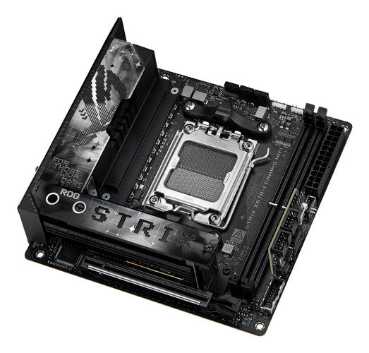 MB ASUS X870 AMD S-AM5 9A GEN /2X DDR5 8000 /HDMI /2X DP TIPO-C /2X M.2 /4X USB 3.2 /WIFI 7 /BLUETOOTH /MINI ITX /GAMA ALTA /GAMER