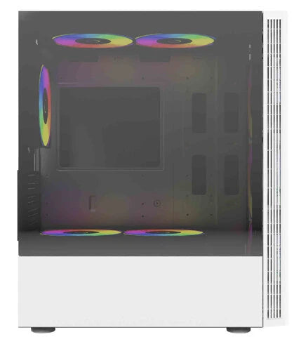 GABINETE BALAM RUSH GAMER MEDIA TORRE DRAGONFLYII GM740 ATX M-ATX MINI-ITX CRISTAL MALLA BLANCO BR-935999