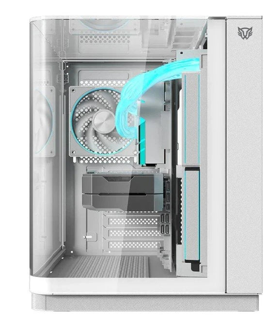 GABINETE BALAM RUSH GAMER MEDIA TORRE CURVE 6800 ATX M-ATX ITX BLANCO BR-941587