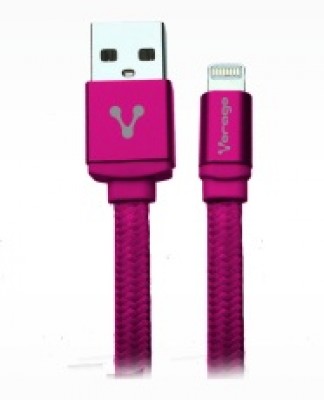 Cable Lightning VORAGO CAB-119 - Rosa, 1 m, Cable Lightning