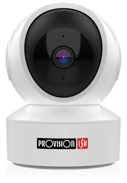 Cámara Wifi Provision ISR PT-848  Domo 4MP - PT (Pan:348° - Til: 70°), Audio 2 vías, Deteccion de Movimiento y Humanos, Soporta Micro SD 256GB.