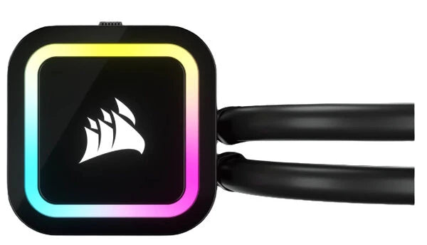 DISIPADOR CON ENFRIAMIENTO LIQUIDO CORSAIR ICUE H100X /240 MM/ S-1700 1200/AM5 AM4/ RGB CW-9060065-W