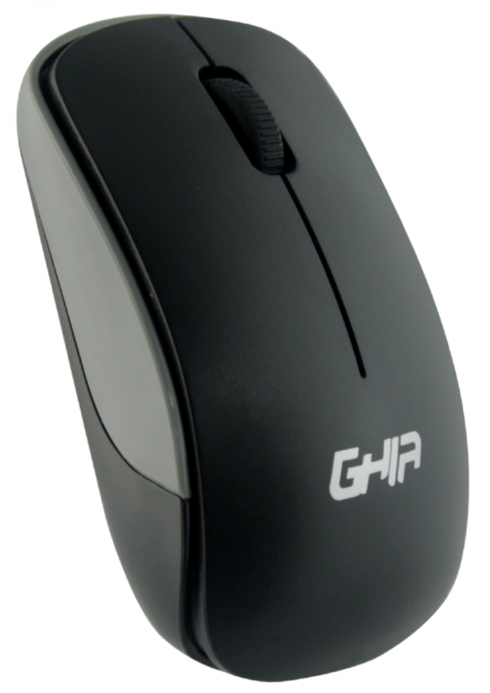 COMBO TECLADO MULTIMEDIA Y MOUSE OPTICO GHIA / GT4000BB / INALAMBRICO / RECEPTOR USB / NEGRO