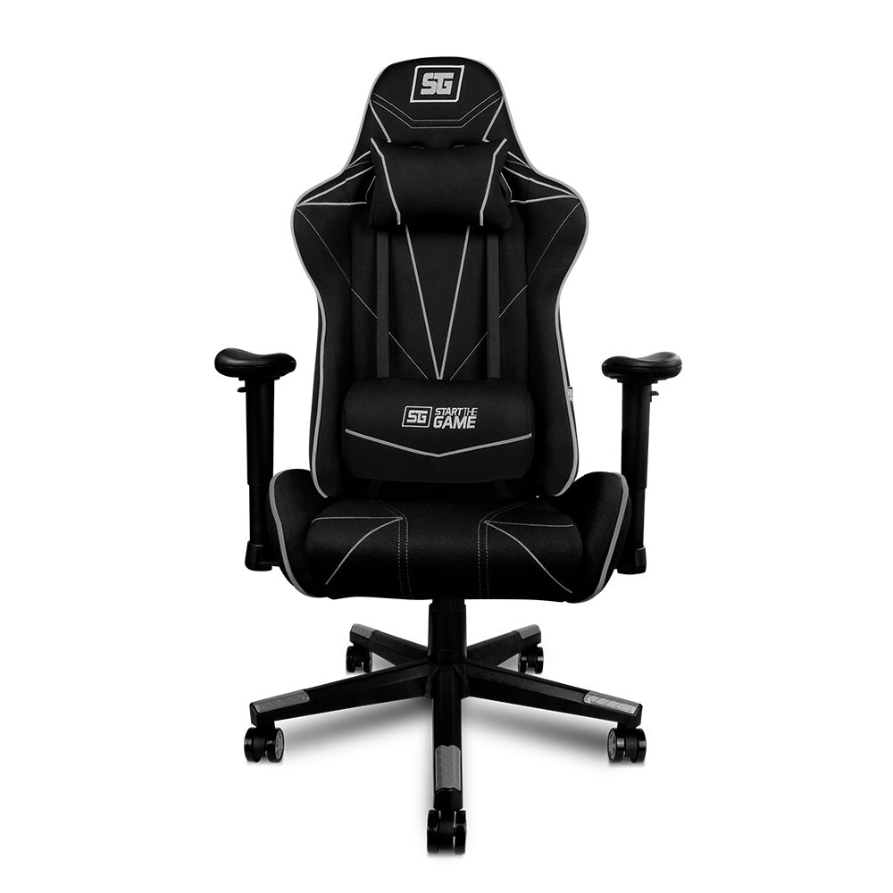 Silla Gamer Vorago CGC501 Mecanismo tipo mariposa, Asiento acolchado tapizado, Reposa-brazos Si, Peso Máximo 120 kg, Color Negro