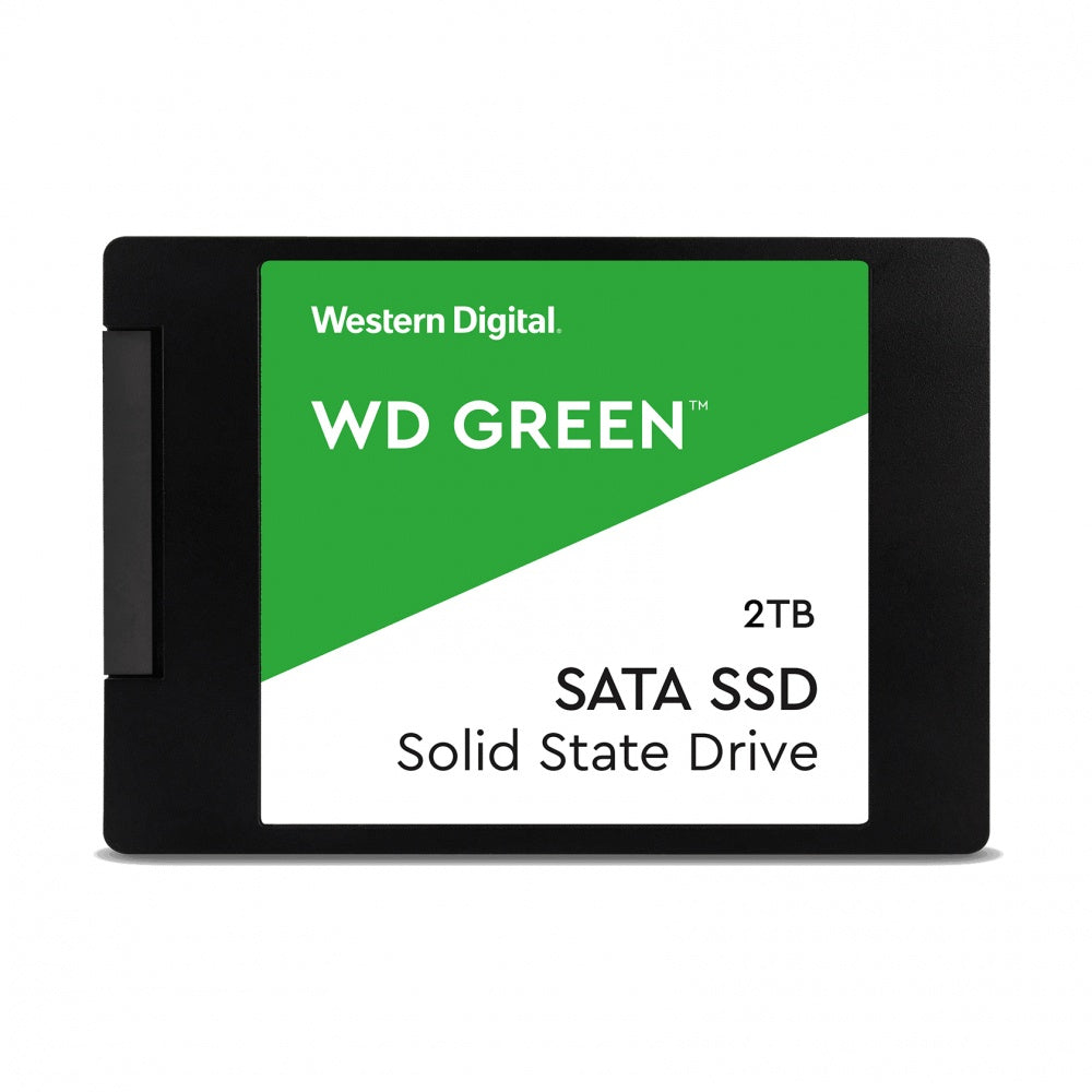 UNIDAD DE ESTADO SOLIDO SSD INTERNO WD GREEN 2TB 2.5 SATA3 6GB/S LECT.545MBS 7MM LAPTOP MINI PC
