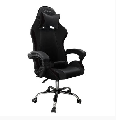 Silla Gamer Xzeal X205 Negro, Base de Acero,  Brazos ajustables, Multi-Inclinacion, Ajuste de altura