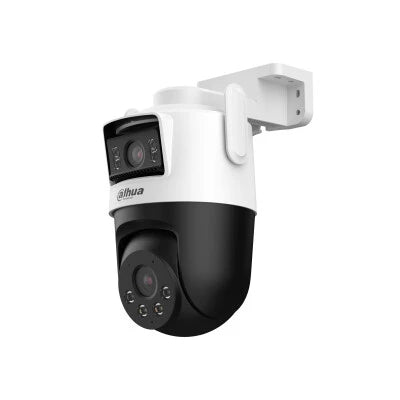 CAMARA IP/ DAHUA/ IPC-WPT1339DD-SW-3E2-PV/ IP PT WIFI DUAL DE 6 MP/ 2 LENTES DE 3 MP C/U(FIJO Y PT), ILUMINADOR DUAL INTELIGENTE, IR 50M, MICROFONO Y ALTAVOZ INTEGRADOS, IA, AUTOTRACKING, DISUACION A