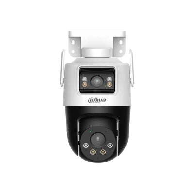 CAMARA IP/ DAHUA/ IPC-WPT1339DD-SW-3E2-PV/ IP PT WIFI DUAL DE 6 MP/ 2 LENTES DE 3 MP C/U(FIJO Y PT), ILUMINADOR DUAL INTELIGENTE, IR 50M, MICROFONO Y ALTAVOZ INTEGRADOS, IA, AUTOTRACKING, DISUACION A
