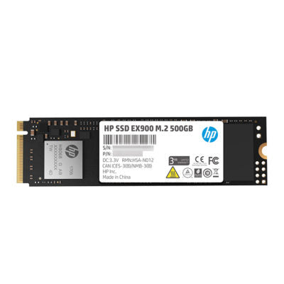 Unidad de Estado Solido (SSD) HP EX900 - 500 GB, M.2 PCIe Gen 3x4