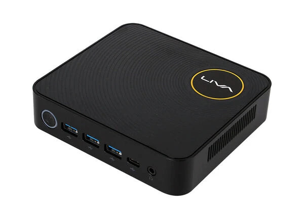 Mini PC ECS LIVA Z | Intel Celeron N3350 | 4GB LPDDR3 | 64GB eMMC | Wi-Fi | Dual LAN | HDMI | MDP | VESA | Sin SO