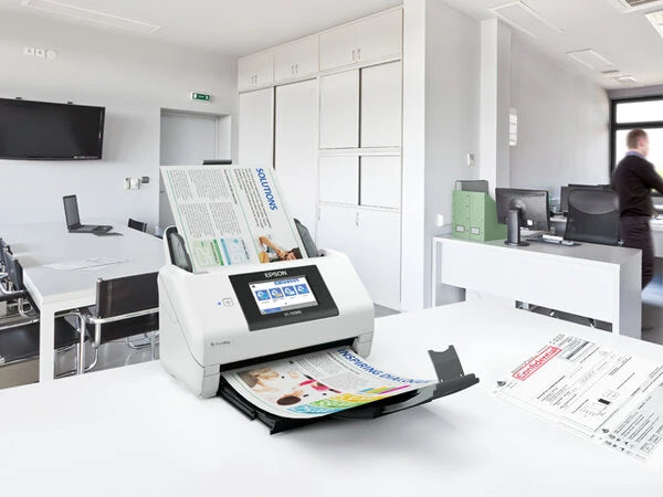 ESCANER EPSON WORKFORCE DS-790WN, 45 PPM/90 IPM, 600 DPI, USB, ETHERNET (RED), WIFI, DUPLEX, ADF