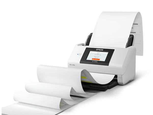 ESCANER EPSON WORKFORCE DS-790WN, 45 PPM/90 IPM, 600 DPI, USB, ETHERNET (RED), WIFI, DUPLEX, ADF