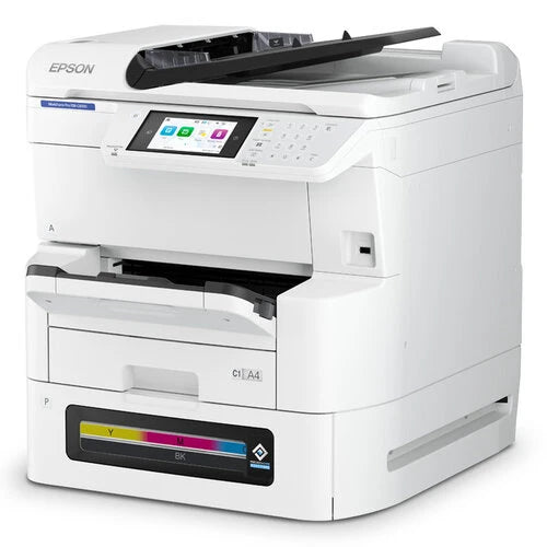 MULTIFUNCIONAL EPSON WORKFORCE PRO EM-C8100, PPM 25 NEGRO/ 24 PPM COLOR, INYECCION DE TINTA, USB, WIFI, RED, FAX, DUPLEX, A3, TINTA DE ARRANQUE 800/900 PAGINAS