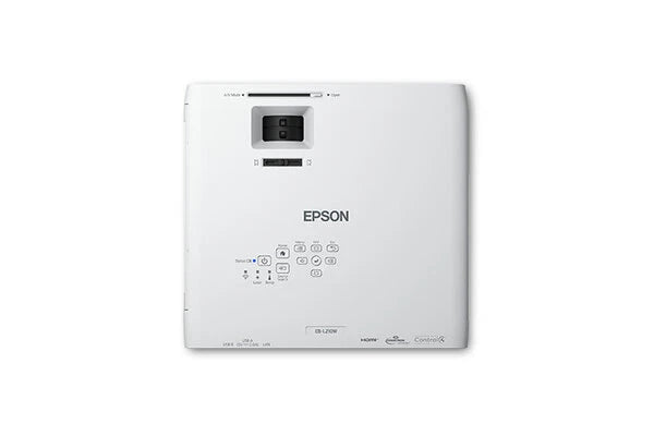VIDEOPROYECTOR EPSON POWERLITE L210W, 3LCD, WXGA, 4500 LUMENES, RED, USB, HDMI, WIFI, MIRACAST LASER.