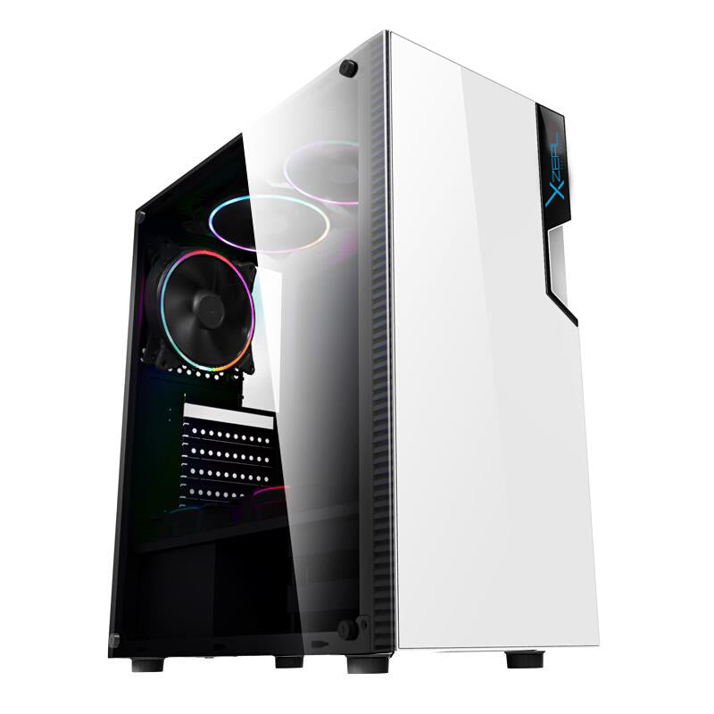 Gabinete Gamer Xzeal Blanco XZ130. XZCGB06W -