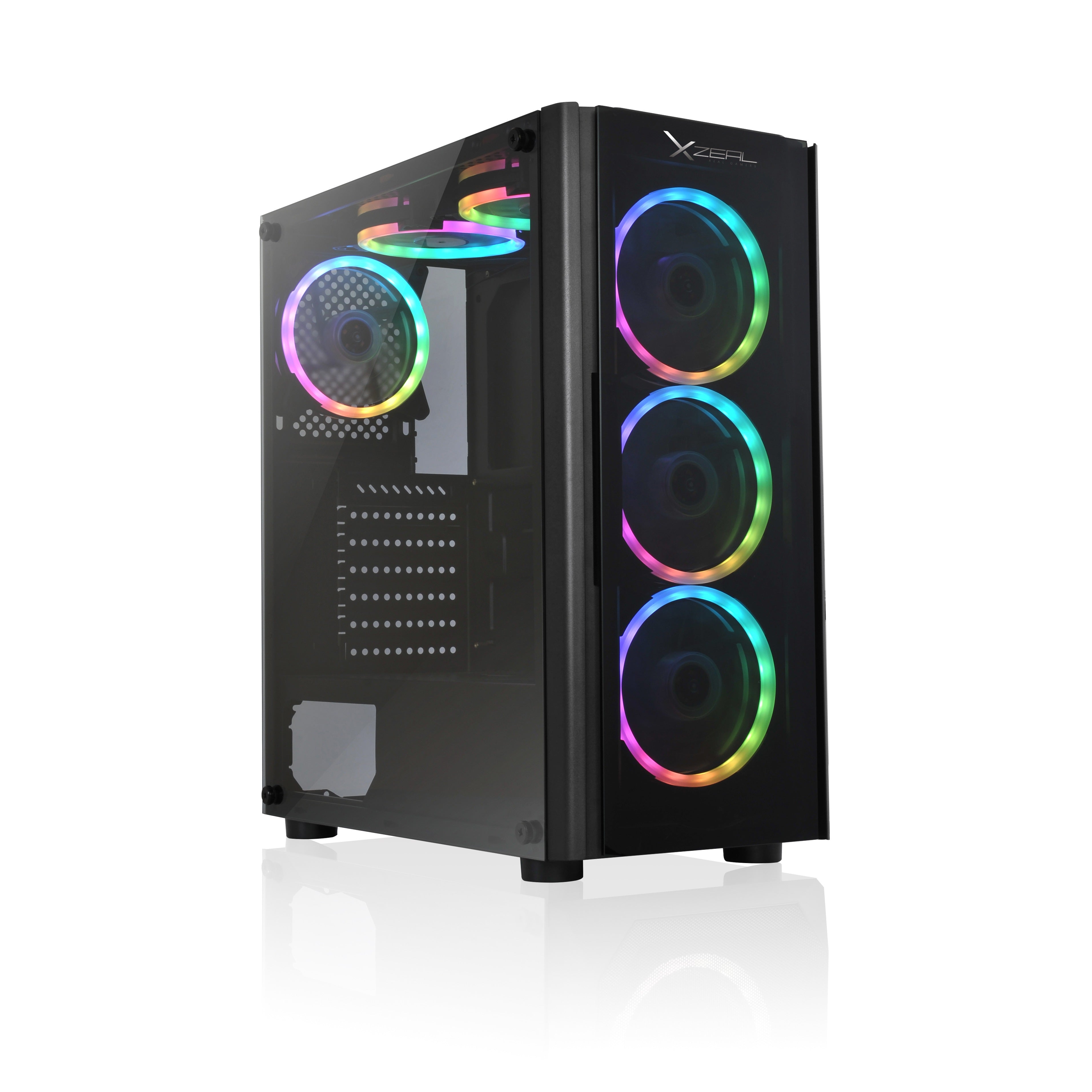 Gabinete Gamer Xzeal XZ110. XZCGB12B -