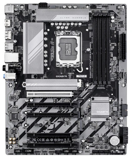 TARJETA MADRE GIGABYTE B860 DS3H WIFI6E / INTEL SOCKET 1851 / DDR5 X4 / WIFI 6 / BT 5.3 /  ATX / GAMA MEDIA