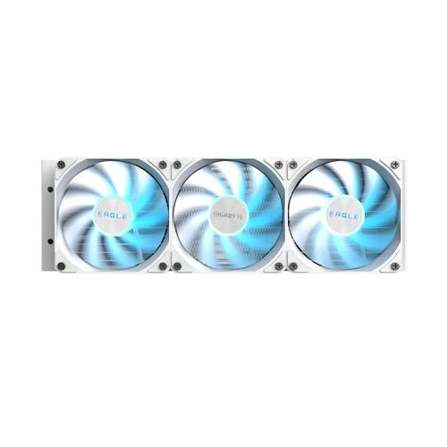 DISIPADOR LIQUIDO GIGABYTE GIGABYTE EAGLE 360 ICE / SOCKET INTEL 1851, 1700 / AMD AM5, AMD4 / 3X 120MM / COLOR BLANCO / GAMER