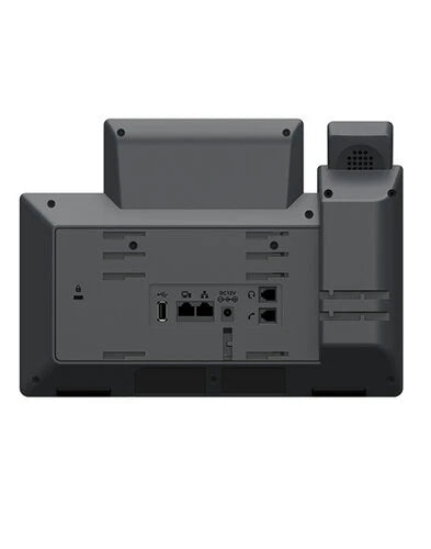 TELEFONO IP GRANDSTREAM GRP2636 / 12 LINEAS, 6 CUENTAS SIP, WIFI DOBLE BANDA, PUERTOS GIGABIT, GDMS, POE, COLOR NEGRO