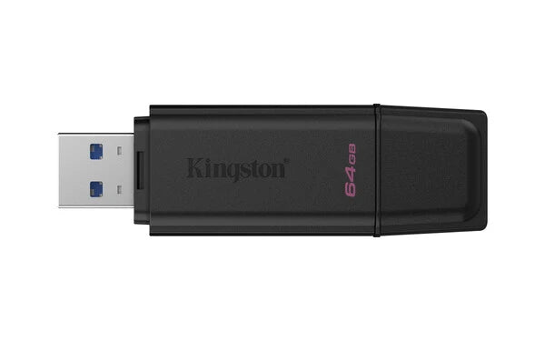 MEMORIA FLASH USB KINGSTON DATA TRAVELER EXODIA 64GB GEN 1 3.2 TIPO A NEGRO (DTXG2/64GB)