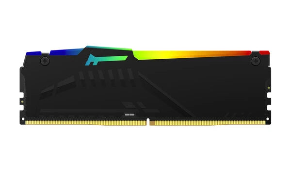 MEMORIA RAM KINGSTON DIMM DDR5 16GB 6000MT/S FURY BEAST BLACK EXPO RGB CL36 288PIN 1.35V C/DISIPADOR DE CALOR P/PC/GAMER/ALTO RENDIMIENTO KF560C36BBE2A-16