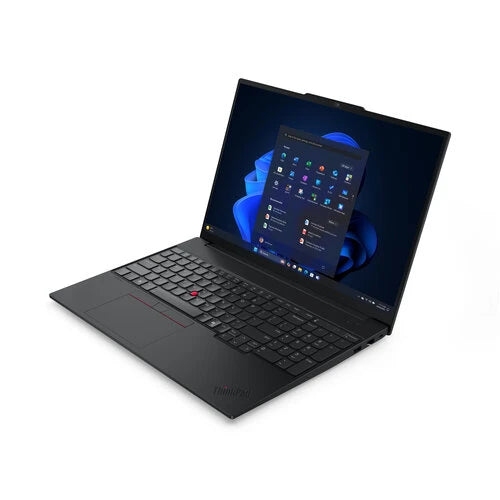 LAPTOP LENOVO THINKPAD E16 GEN 3 / CORE ULTRA 7 255H 5.1GHZ / 16GB DDR5 / 512GB SSD / 16 WUXGA 1920X1200 / NEGRO / WIN 11 PRO / 1YR EN SITIO