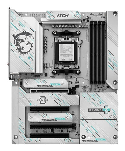 MB MSI B850 AMD S-AM5 9AGEN /4XDRR5 8200HZ/PCIE 5.0/HDMI/4XUSB 3.2/M.2/ATX/GAMA ALTA