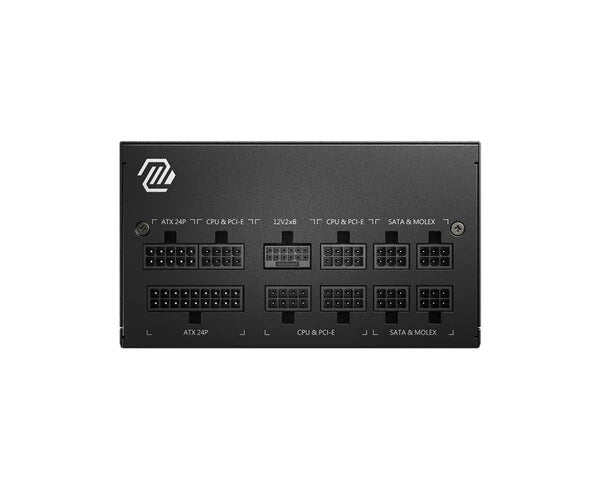 FUENTE DE PODER MSI 850W/80 PLUS GOLD /NEGRO/ATX/MODULAR