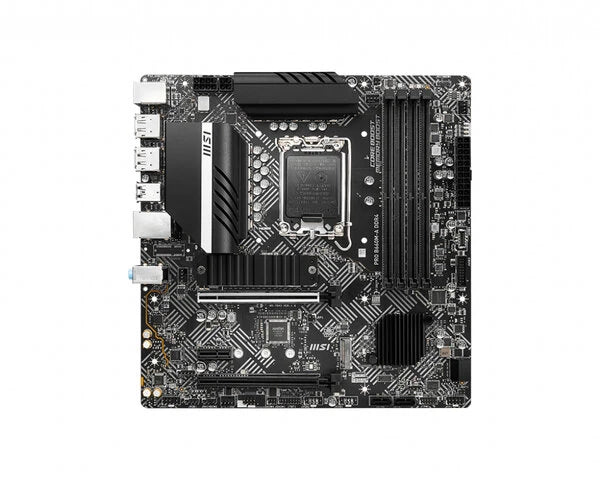 MB MSI H610 INTEL S-1700 12A GEN/2XDDR4 3200MHZ/PCIE 4.0/HDMI/DVI/DP/2XUSB 3.2/M.2/MICRO ATX/GAMA BASICA