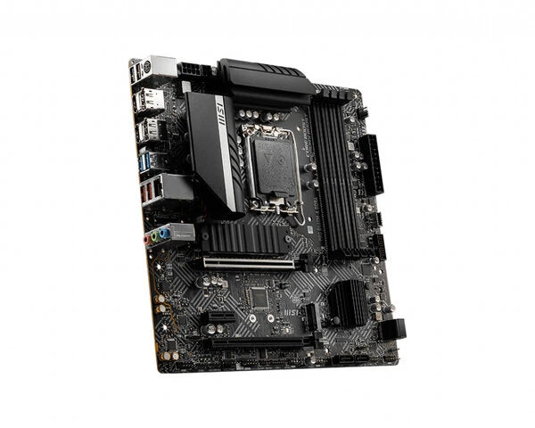 MB MSI H610 INTEL S-1700 12A GEN/2XDDR4 3200MHZ/PCIE 4.0/HDMI/DVI/DP/2XUSB 3.2/M.2/MICRO ATX/GAMA BASICA