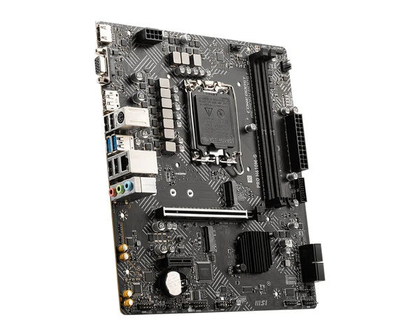TARJETA MADRE MSI / INTEL H610 / DDR5 / X4 USB 2.0 / X2 USB 3.2 / VGA / HDMI / DISPLAY PORT / LAN 1 GBE