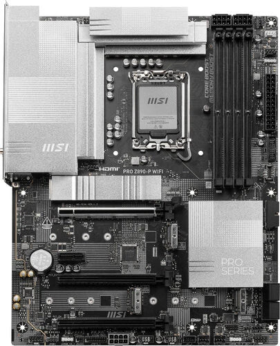 MB PRO Z890-P WIFI INTEL S-1851 ULTRA DDR5 9200-6400 1 HDMI/M.2/WIFI 7 / BLUETOOTH GAMA ALTA