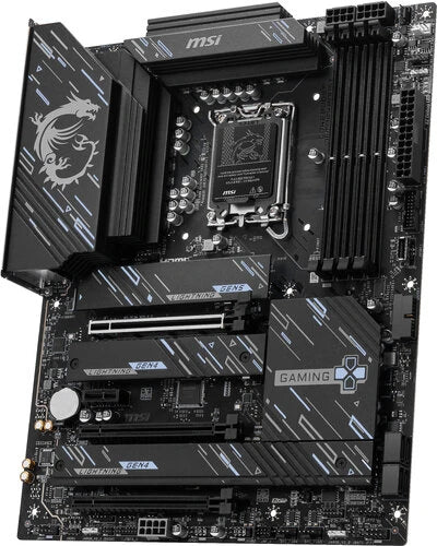 Tarjeta Madre MSI Z890 GAMING PLUS WIFI - Socket LGA 1851 - 4x DDR5 - 4800/6400(OC)/9200(OC) MHz - HDMI - DisplayPort - USB 2.0 - ATX