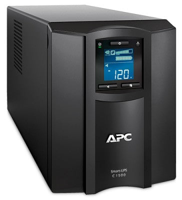 No Break Capacidad 1440VA - 900 watts, 120v, 8 APC SMC1500C, 1440 VA, 900 W, 3 h, Negro, Industrial y Oficina