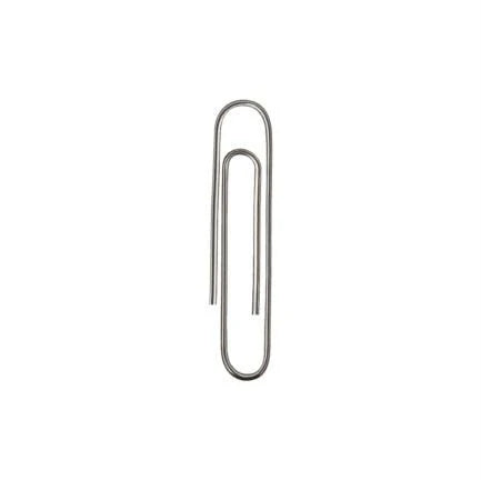 CLIP ESTANDAR NEXTEP NIQUELADO #1 32mm PAQUETE/10 100 CLIPS C/U NE-040A