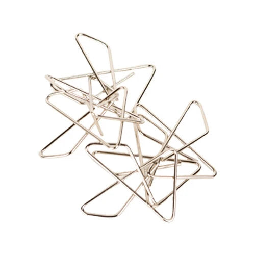 CLIP MARIPOSA NEXTEP NIQUELADO #2 40mm PAQUETE C/50 CLIPS NE-042B
